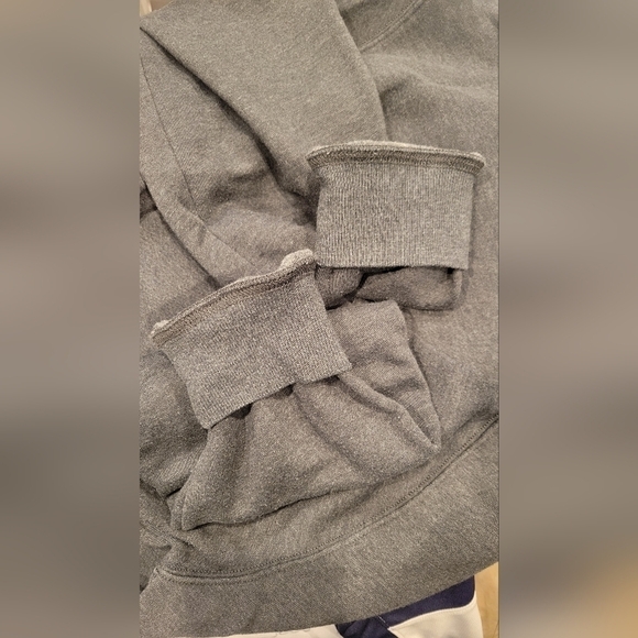 Vans | Dark Grey and Black Logo Hoodie Size Large - Picture 3 of 10